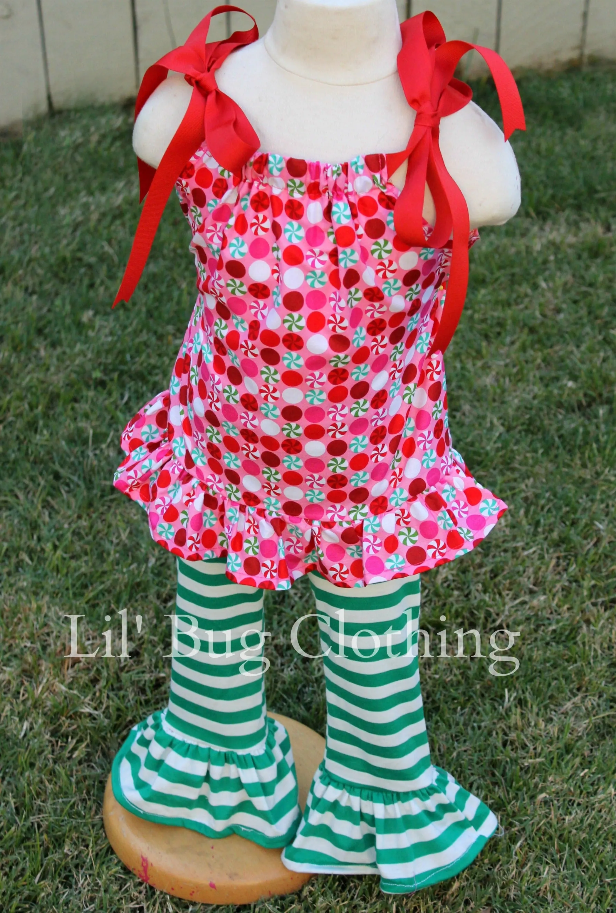 Christmas Candy Holiday Outfit