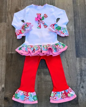 Christmas Candy Personalized Outfit