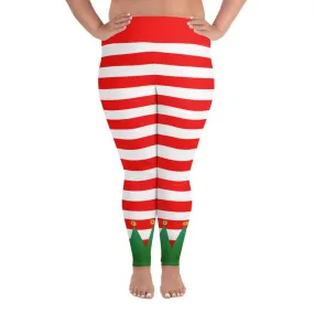 Christmas Elf Plus Size Leggings