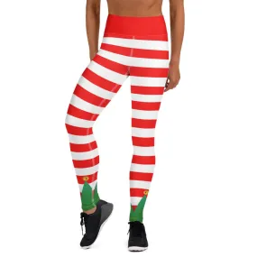 Christmas Elf Yoga Leggings