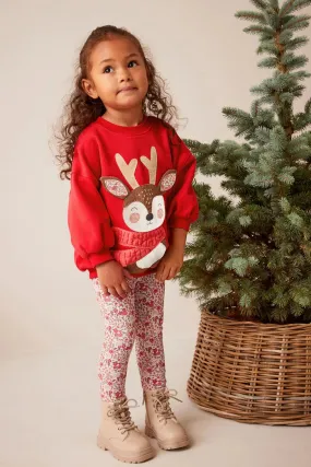 Christmas Sweat and Leggings Set (3-4Yrs)