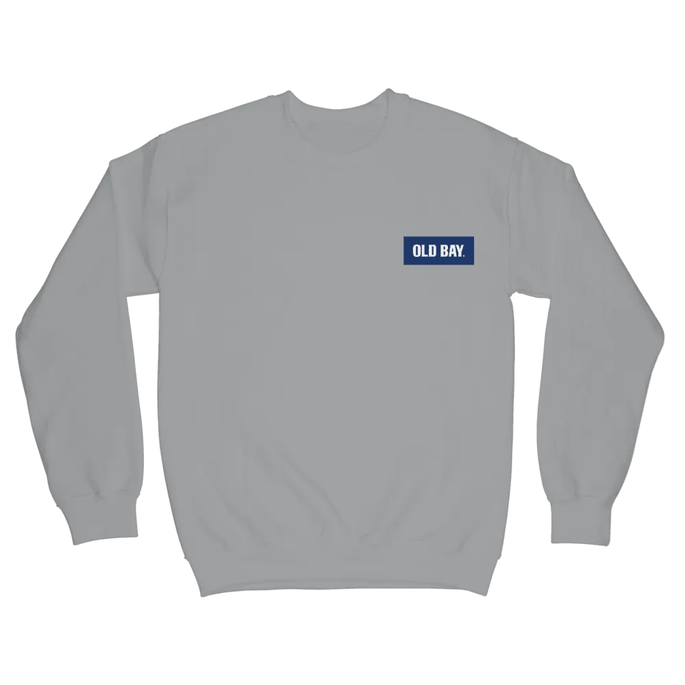 Classic Circle OLD BAY Seasoning (Heather Grey) / Crew Sweatshirt