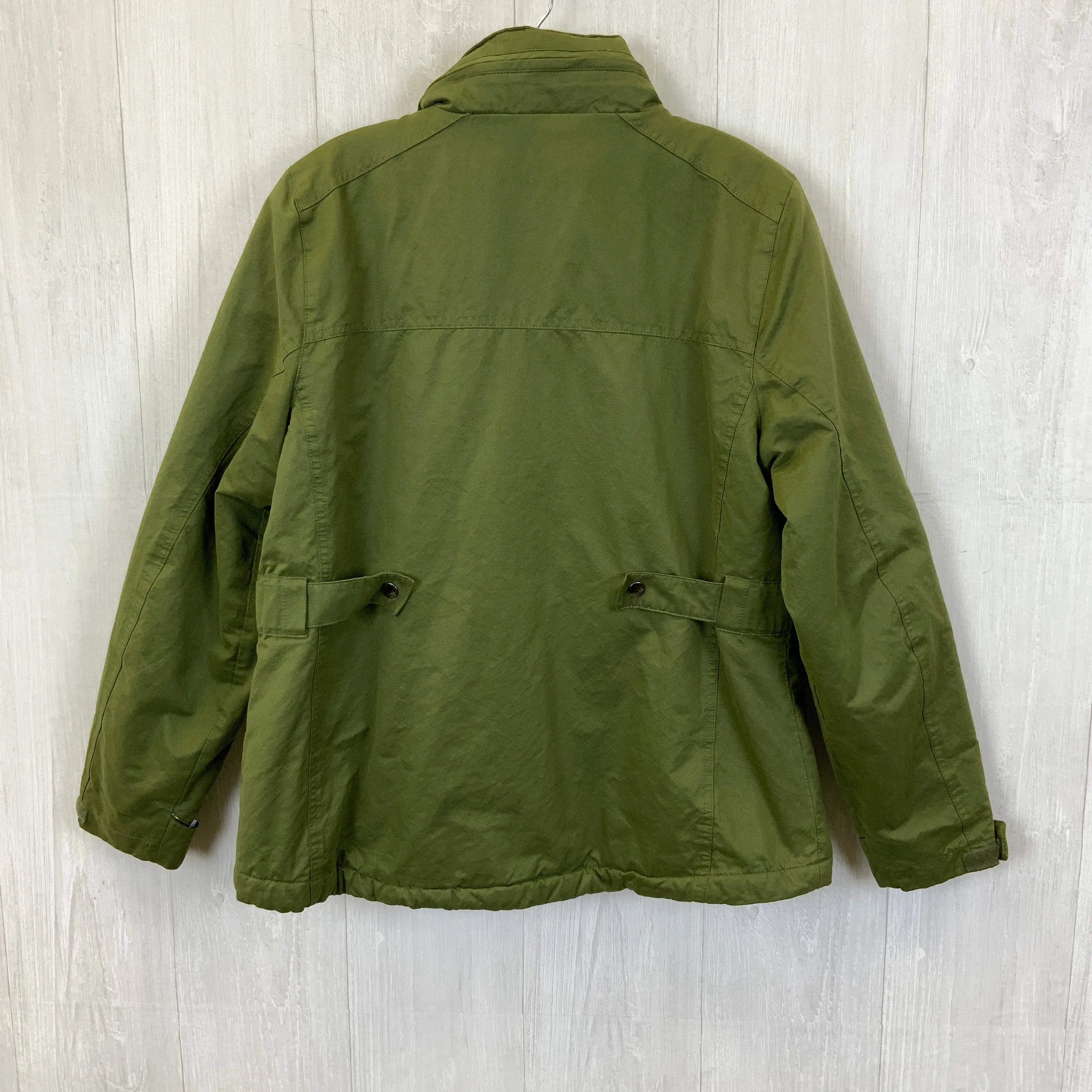 Coat Parka By Clothes Mentor In Green, Size: L