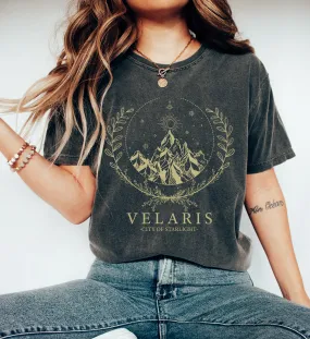 Comfort Colors Velaris - City Of Starlight Tee/ ACOTAR Fan Gear