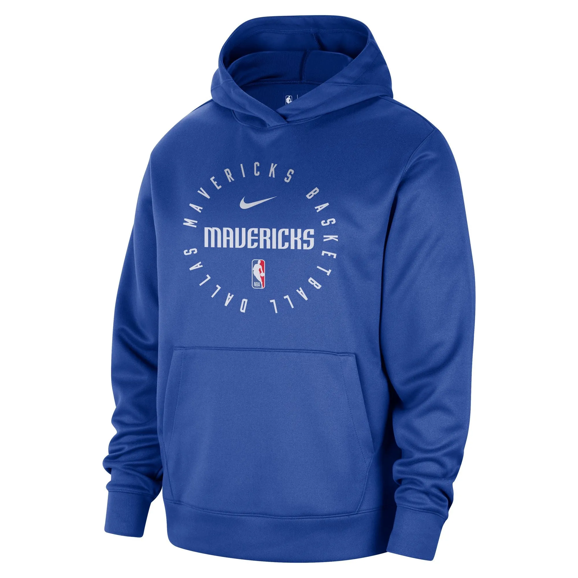 DALLAS MAVERICKS NIKE ROYAL SPOTLIGHT HOODIE