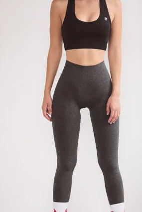 Dark Grey Casual leggings