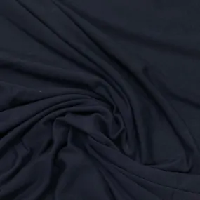 Dark Navy Tencel/Spandex Jersey Fabric - 200 GSM