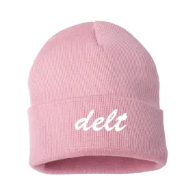 Delt Pink Sweetheart Beanie