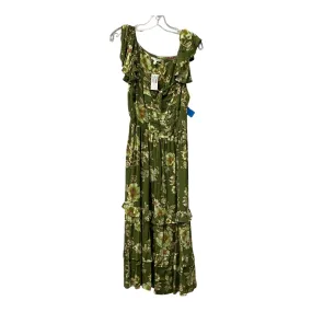 Dress Casual Maxi By Maurices In Green, Size:M