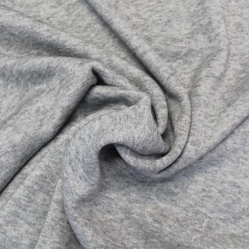 Dressmaking Viscose Double Knit - Grey Marl