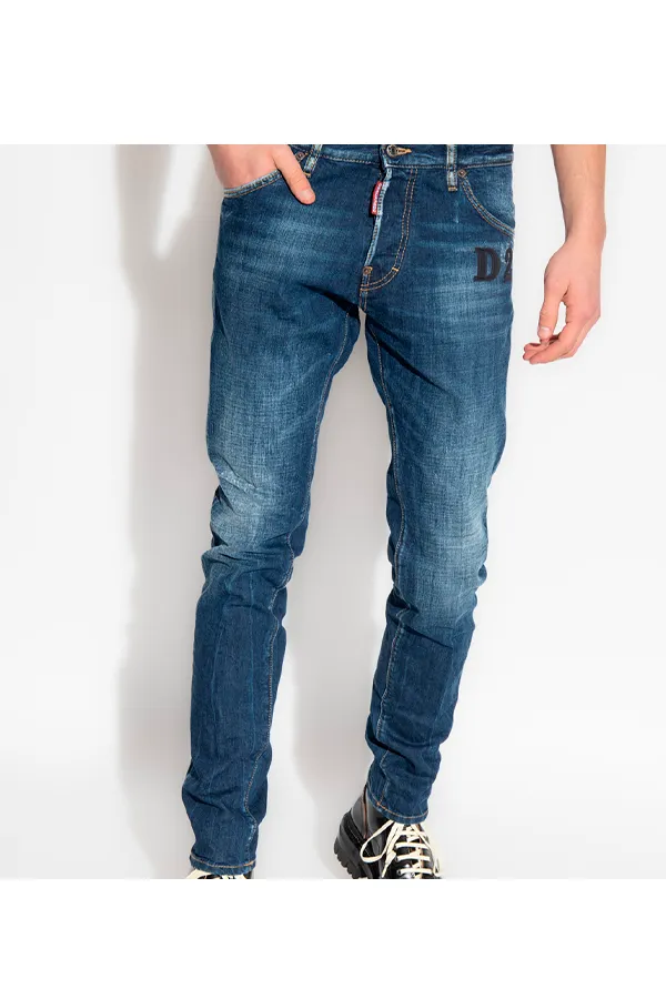 Dsquared2 Blue Cool Guy Denim Jeans