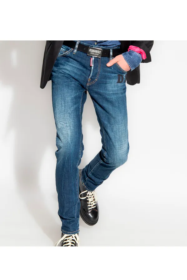 Dsquared2 Blue Cool Guy Denim Jeans