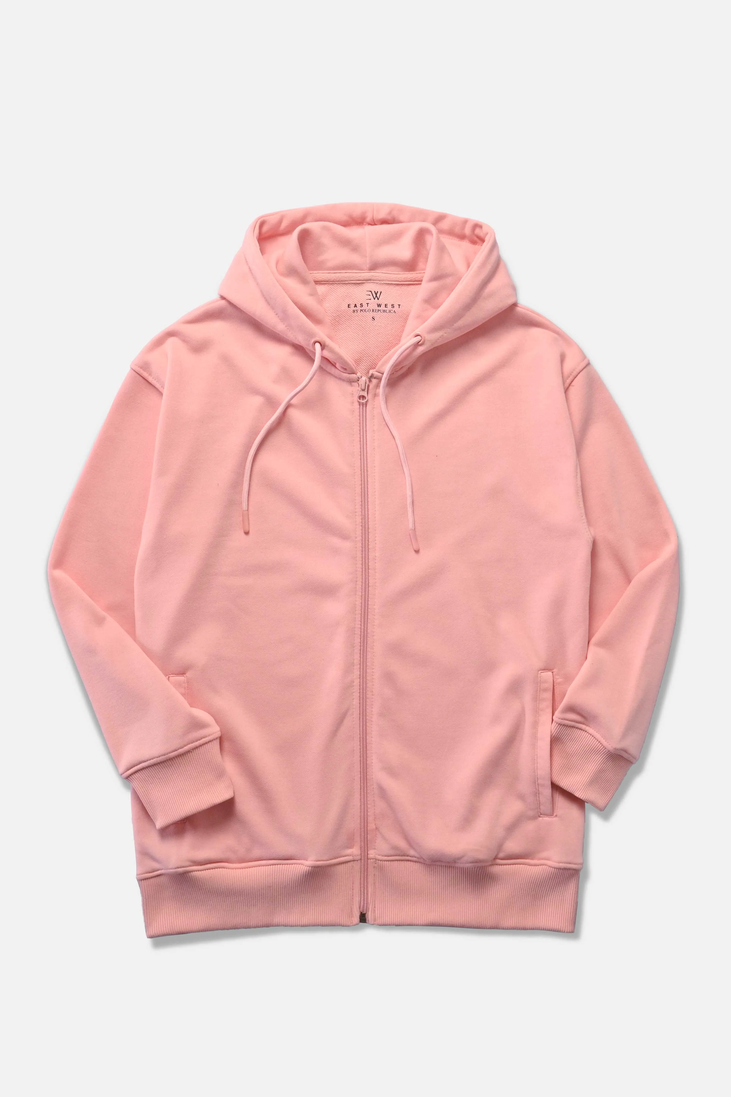 East West Women's Terry Zipper Hoodie