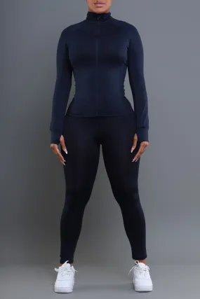 Easy Fit Athletic Set - Navy