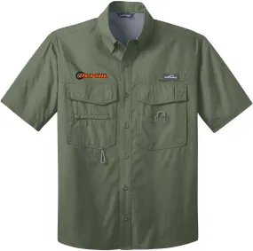 Eddie Bauer Short Sleeve Fishing Shirt