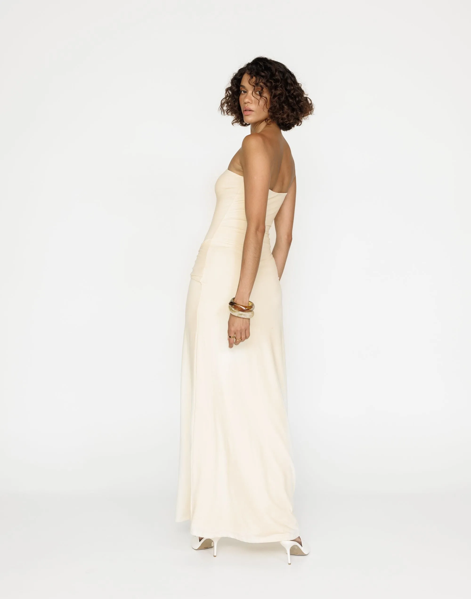 Edela Maxi Dress (Butter)