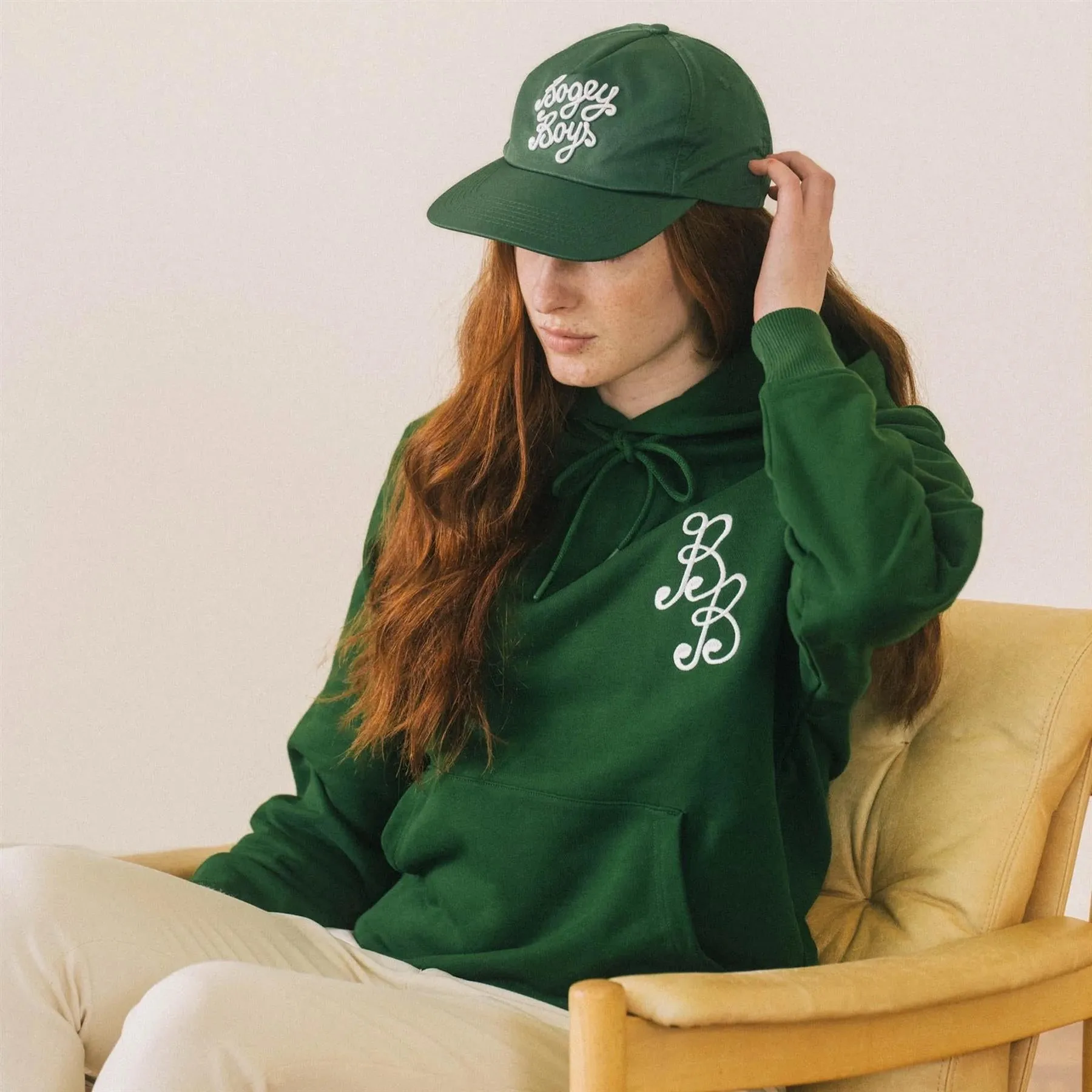 Essential Hoodie Eden Green - 2024