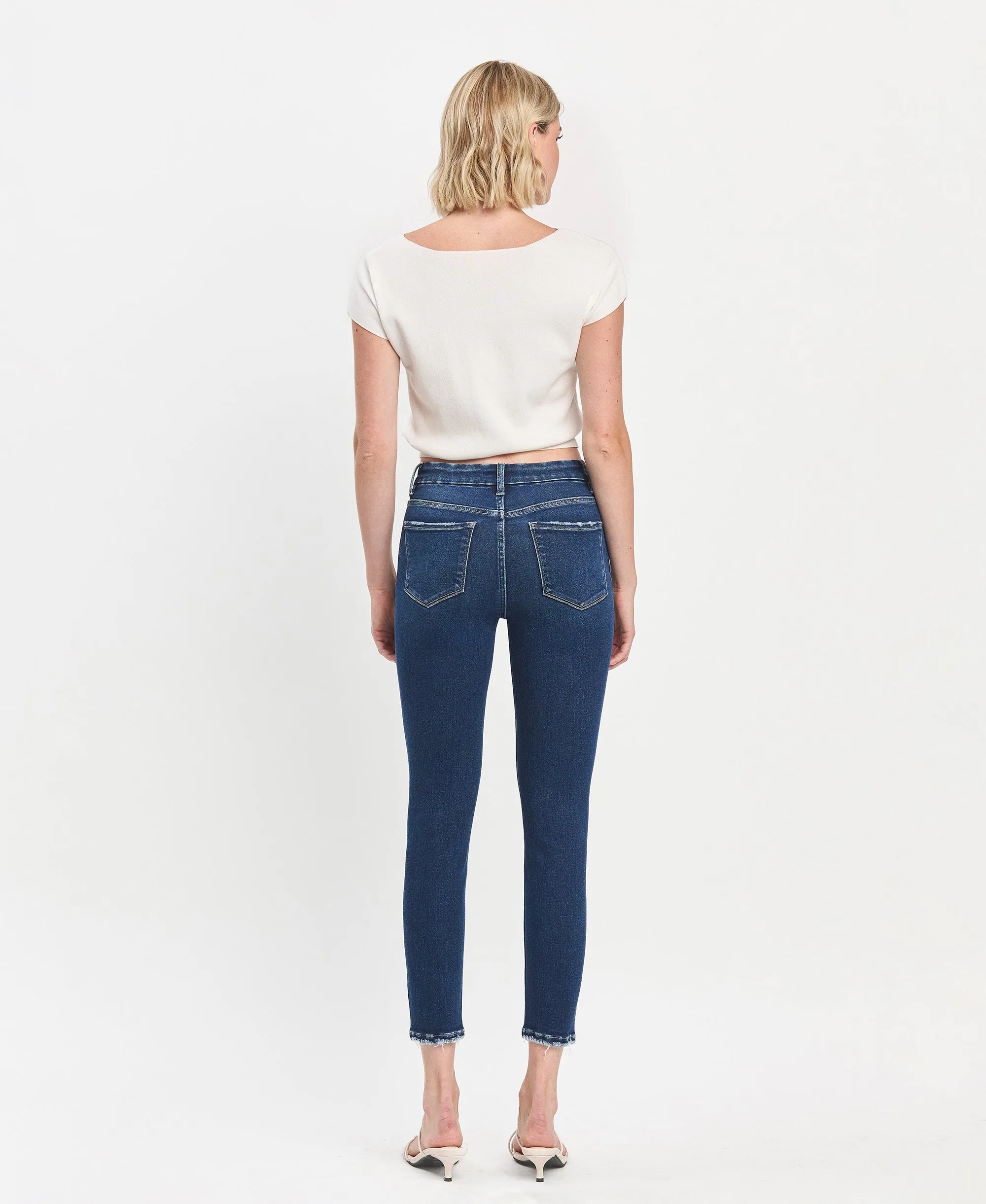 Eulogize - High Rise Skinny Jeans