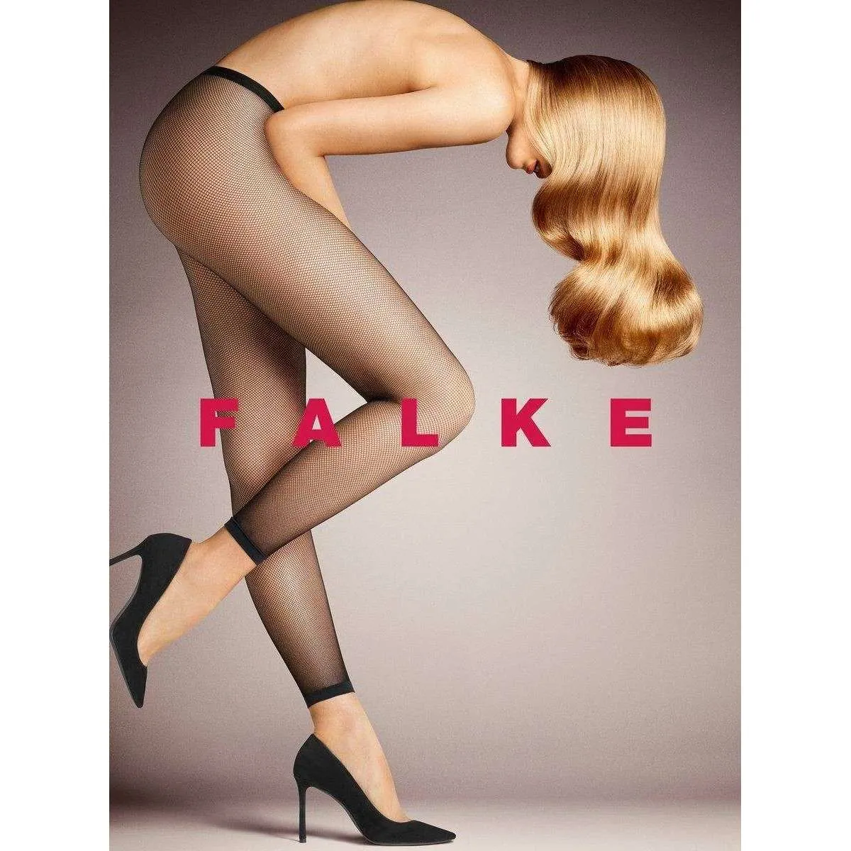 Falke Net Leggings - Black