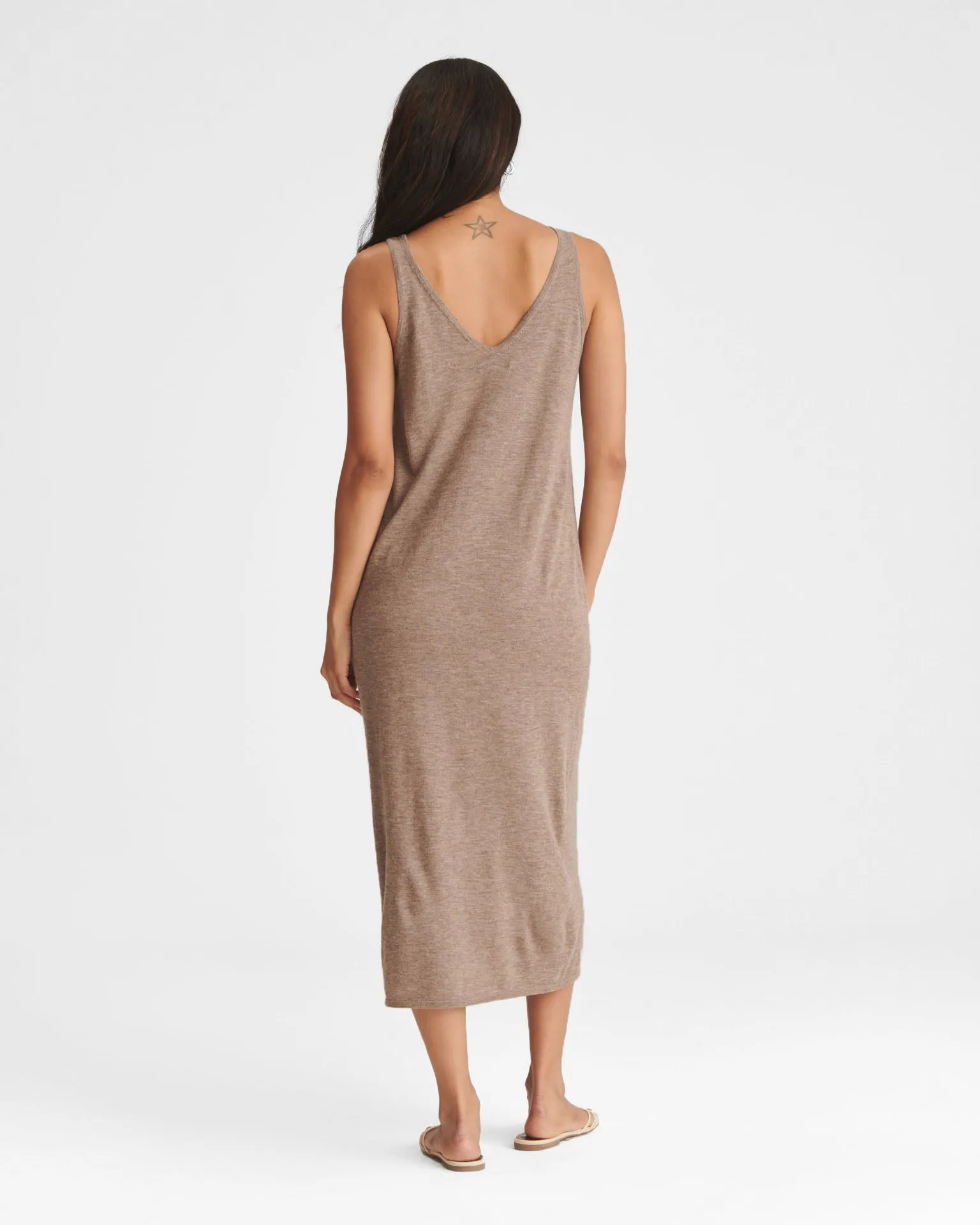 Fancy Cashmere Tank Dress