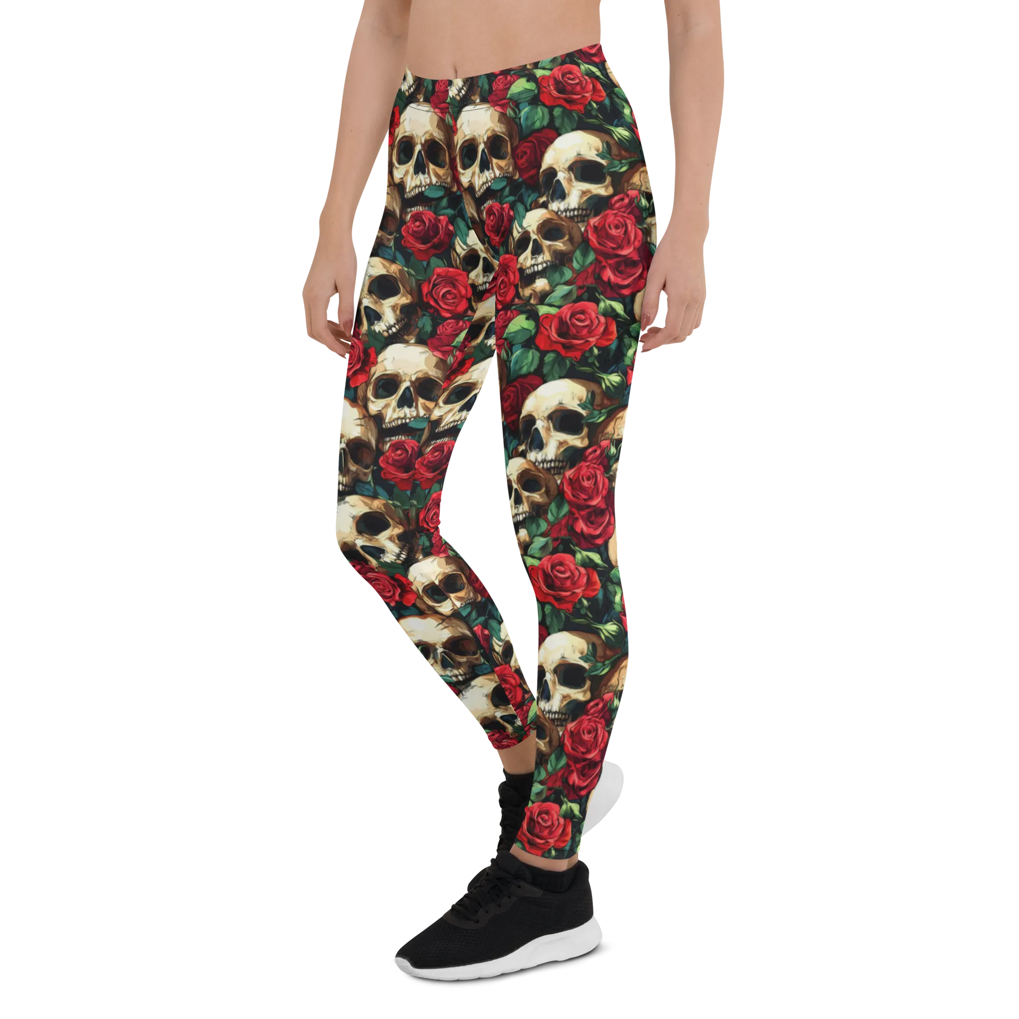 Garden Skull Leggings