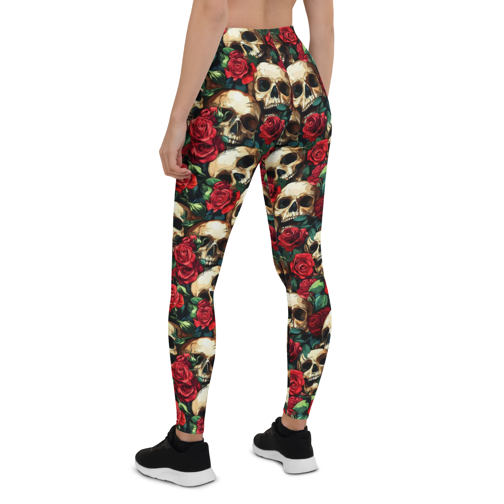 Garden Skull Leggings