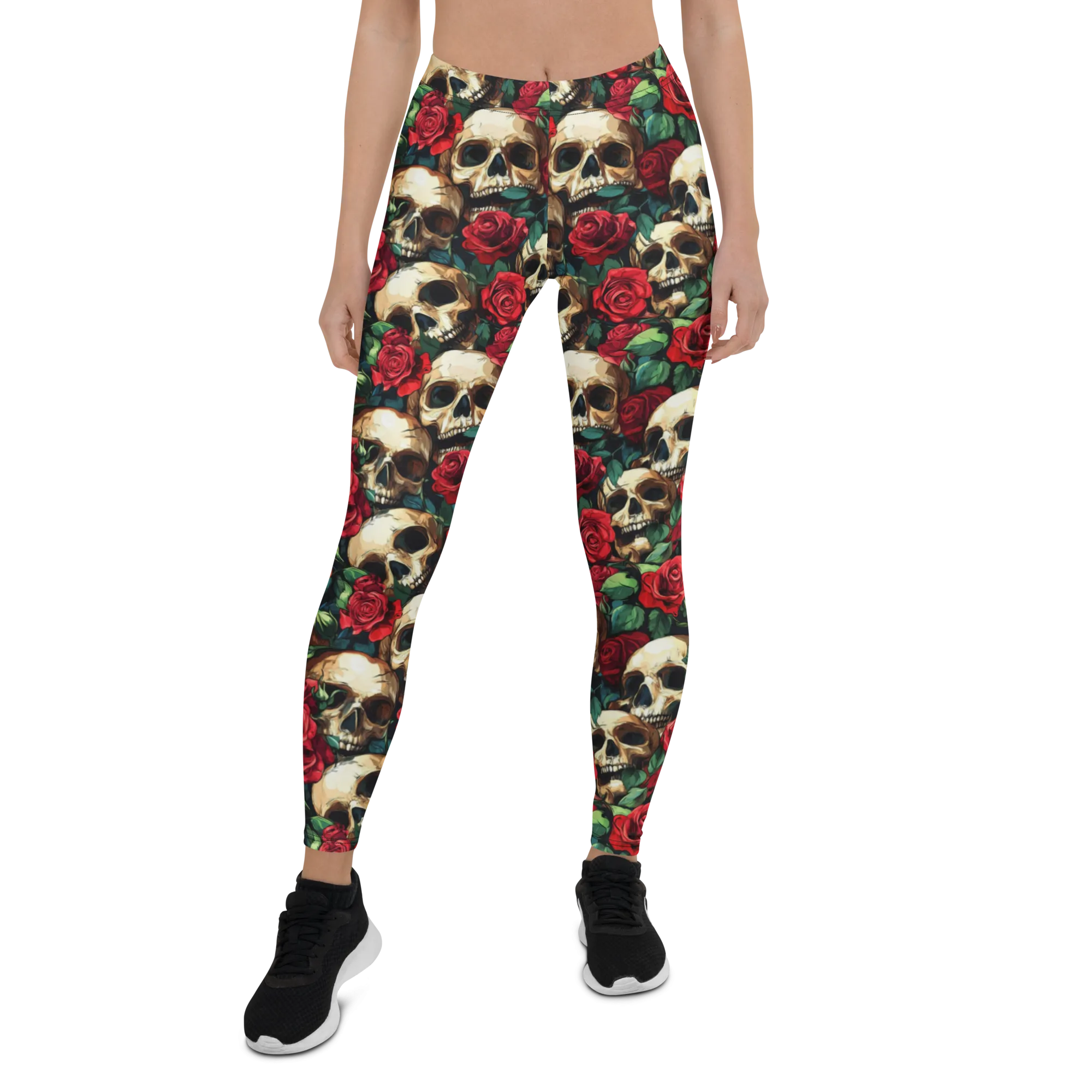 Garden Skull Leggings