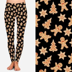 Gingerbread Cookies leggings