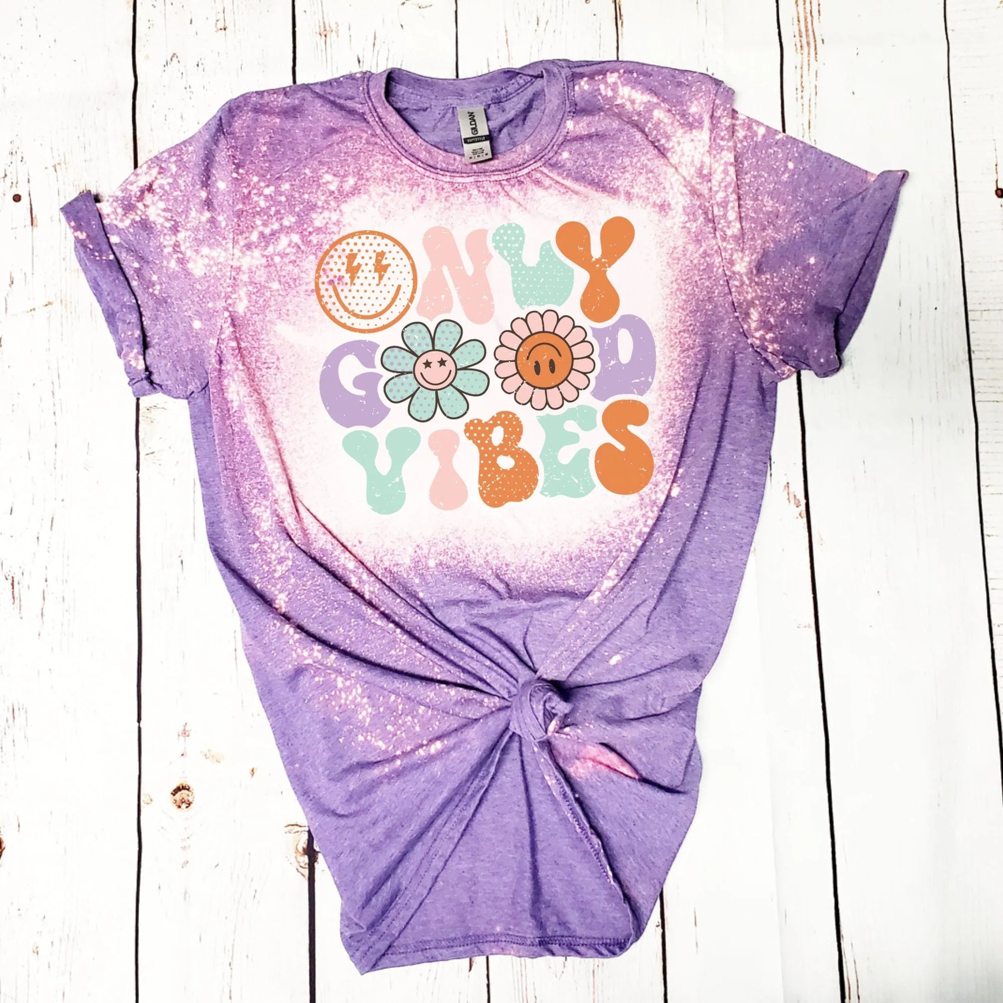 Good Vibes Only Retro Shirt