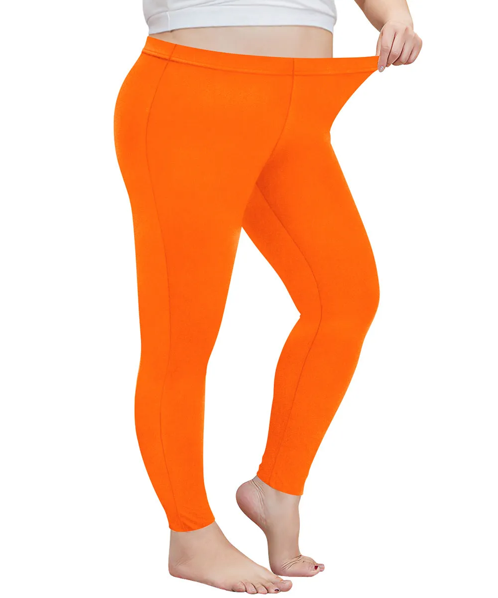 Halloween Pumpkin Printed Rise Waist Skinny Legging