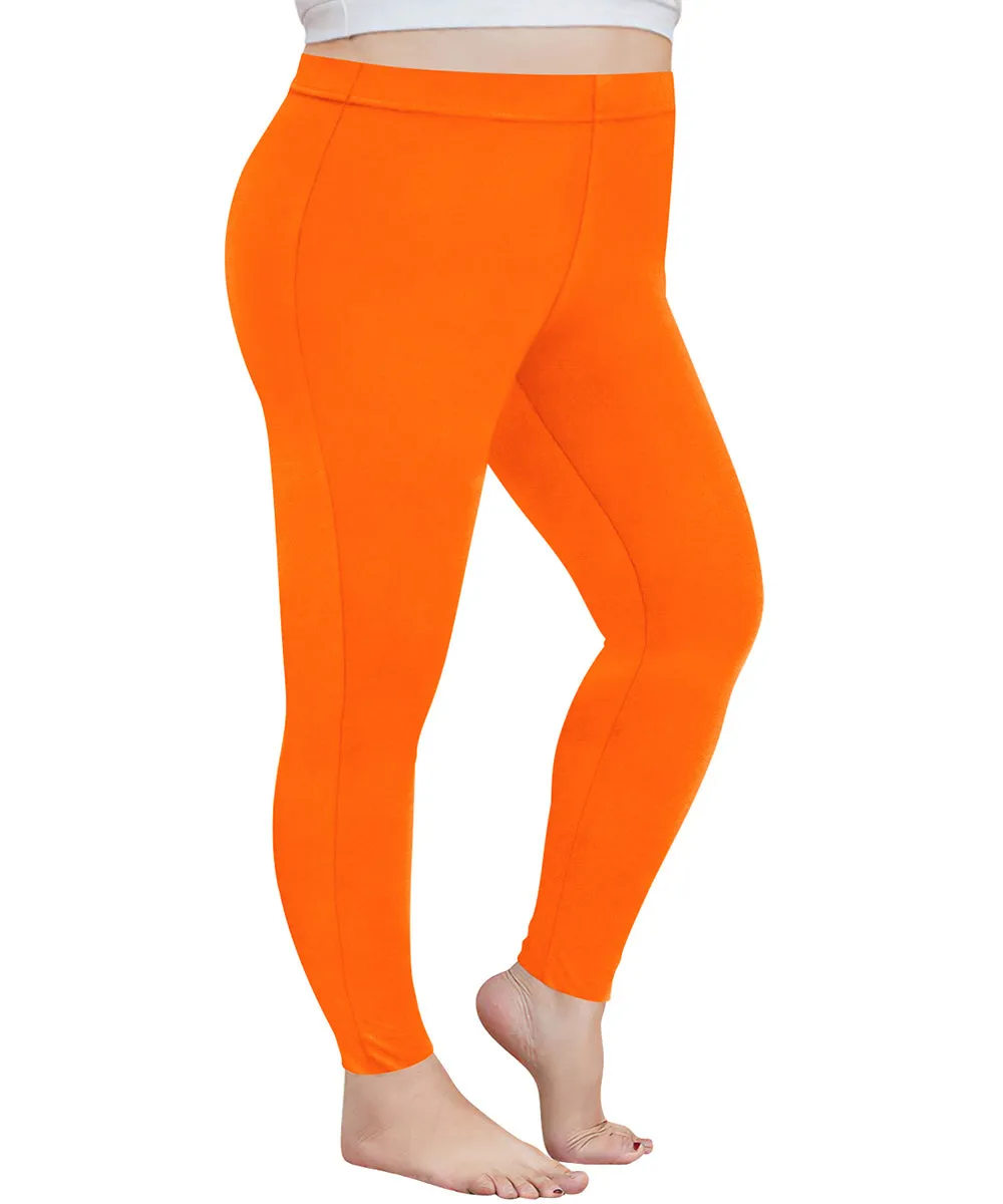 Halloween Pumpkin Printed Rise Waist Skinny Legging