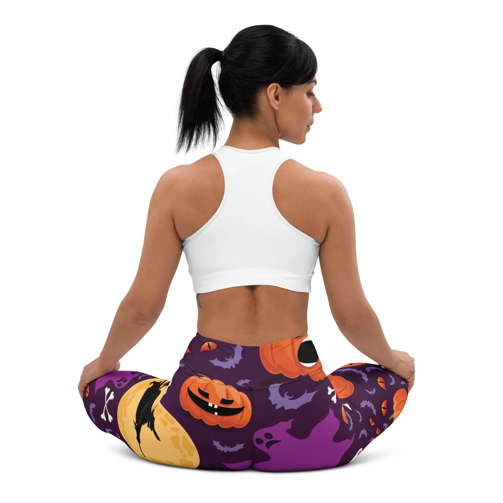 Halloween Witch Yoga Leggings