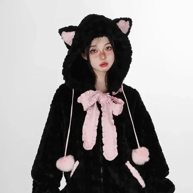 Harajuku Cat Hoodie