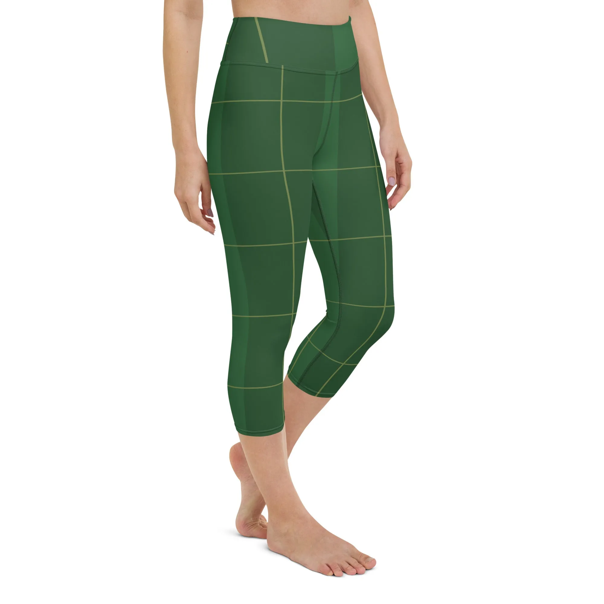 Herringbone Yoga Capri Leggings | Fitness Leggings, lioness-love