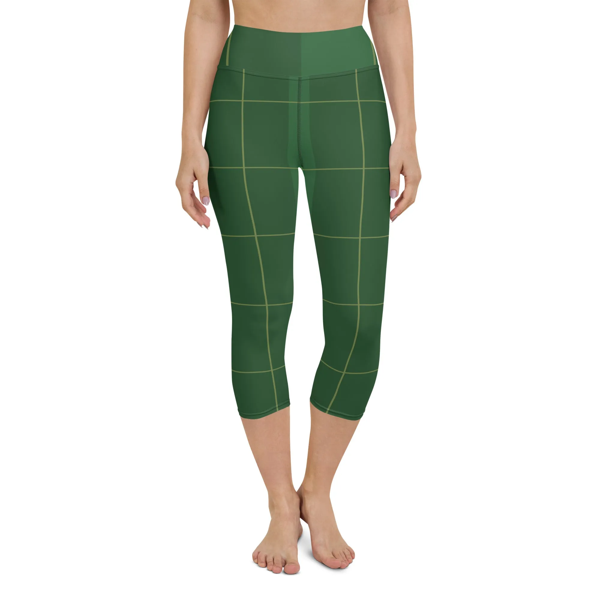 Herringbone Yoga Capri Leggings | Fitness Leggings, lioness-love