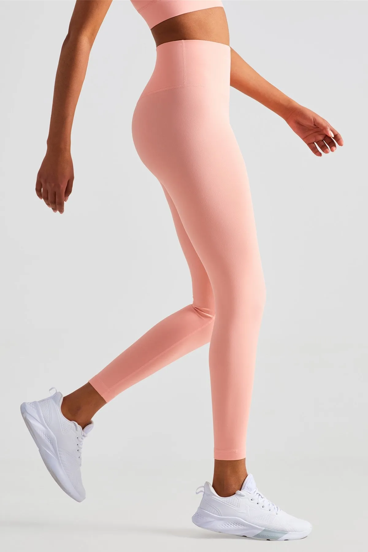 High-Rise No Front Seam Leggings