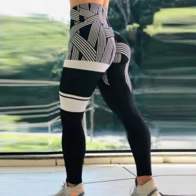 High-Waist Electric Legging