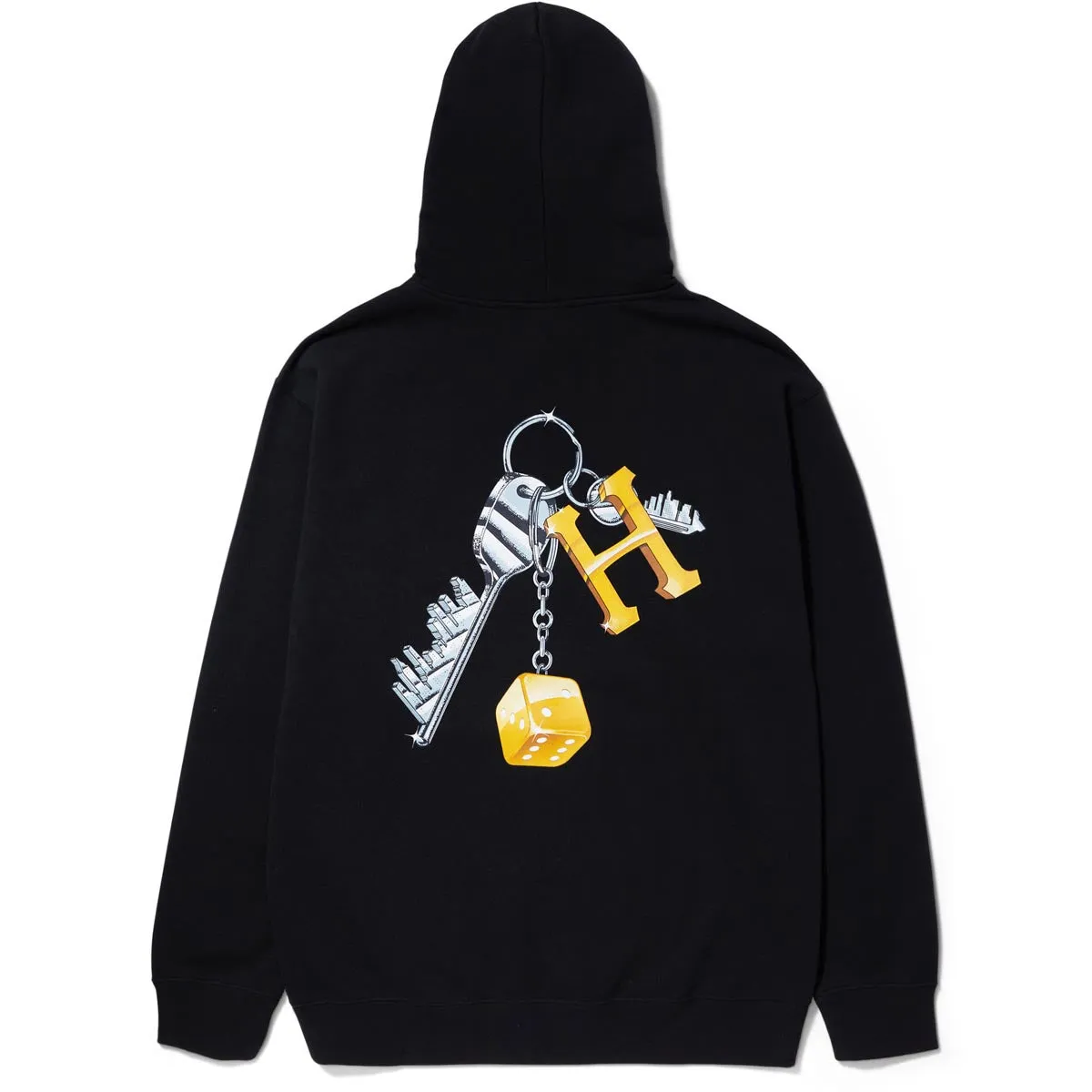 Huf Keys To The City Hoodie - Black