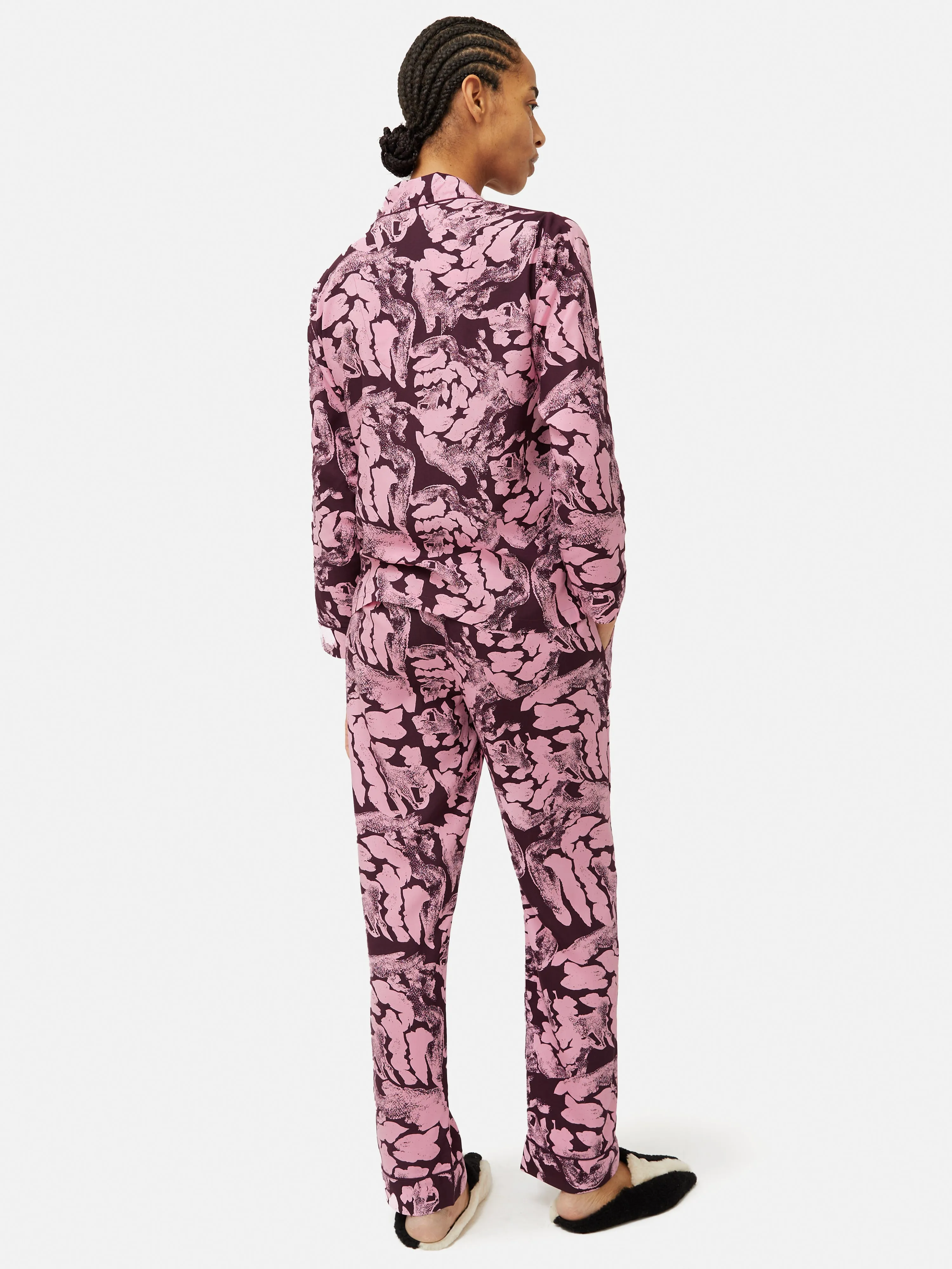 Ink Wave Modal Pyjama | Pink