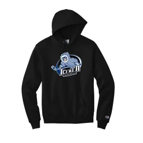 Jacksonville Icemen Black Champion Powerblend Primary Logo Pullover Hoodie