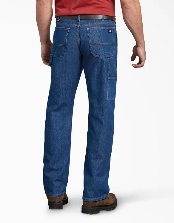 Jeans - Dickies FLEX Relaxed Fit Straight Leg 5-Pocket Carpenter Tough Max™ Denim Jeans DP805