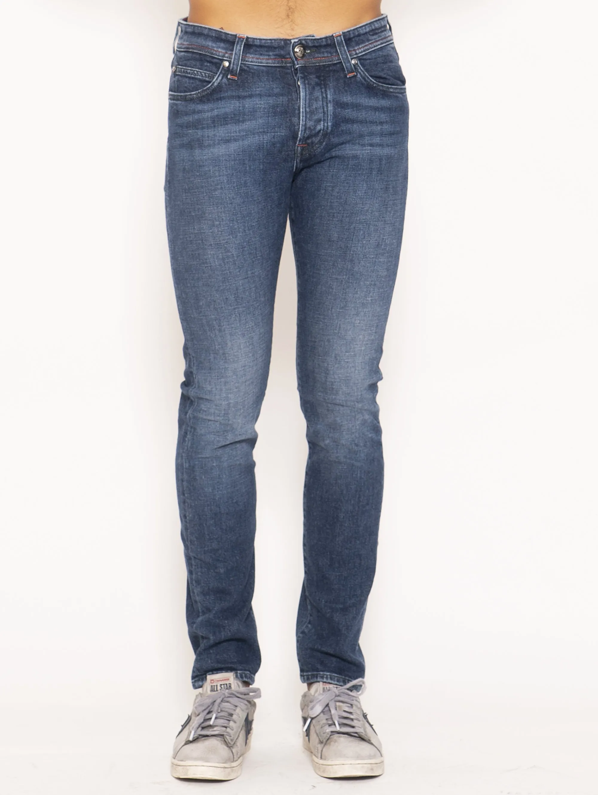 Jeans Slim Fit W529 - Blu