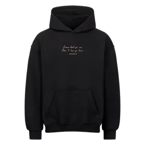 Jesus died for me Kalligrafie Oversize Hoodie