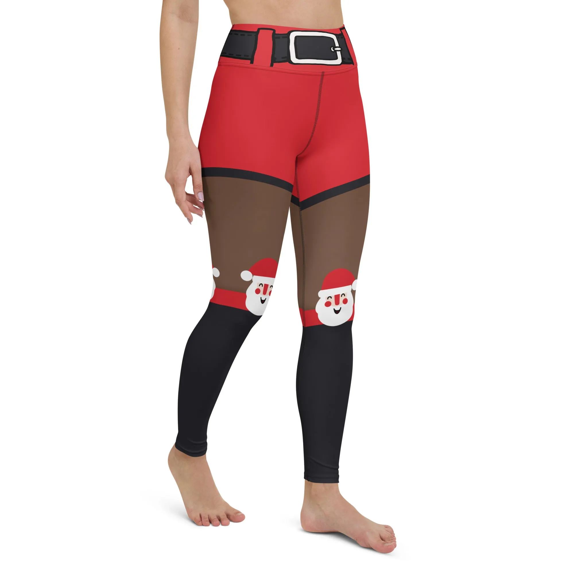 Jolly Santa Yoga Leggings