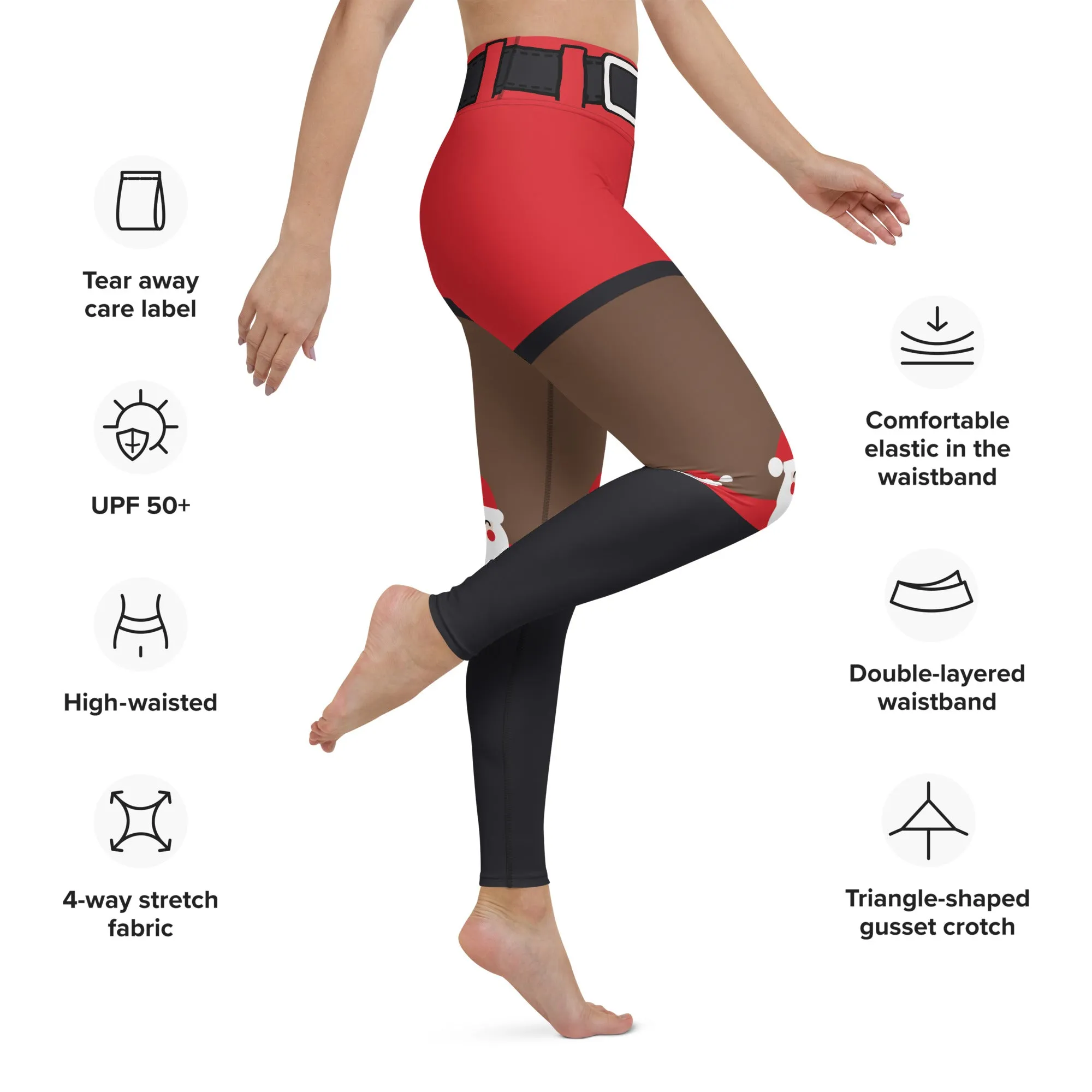 Jolly Santa Yoga Leggings