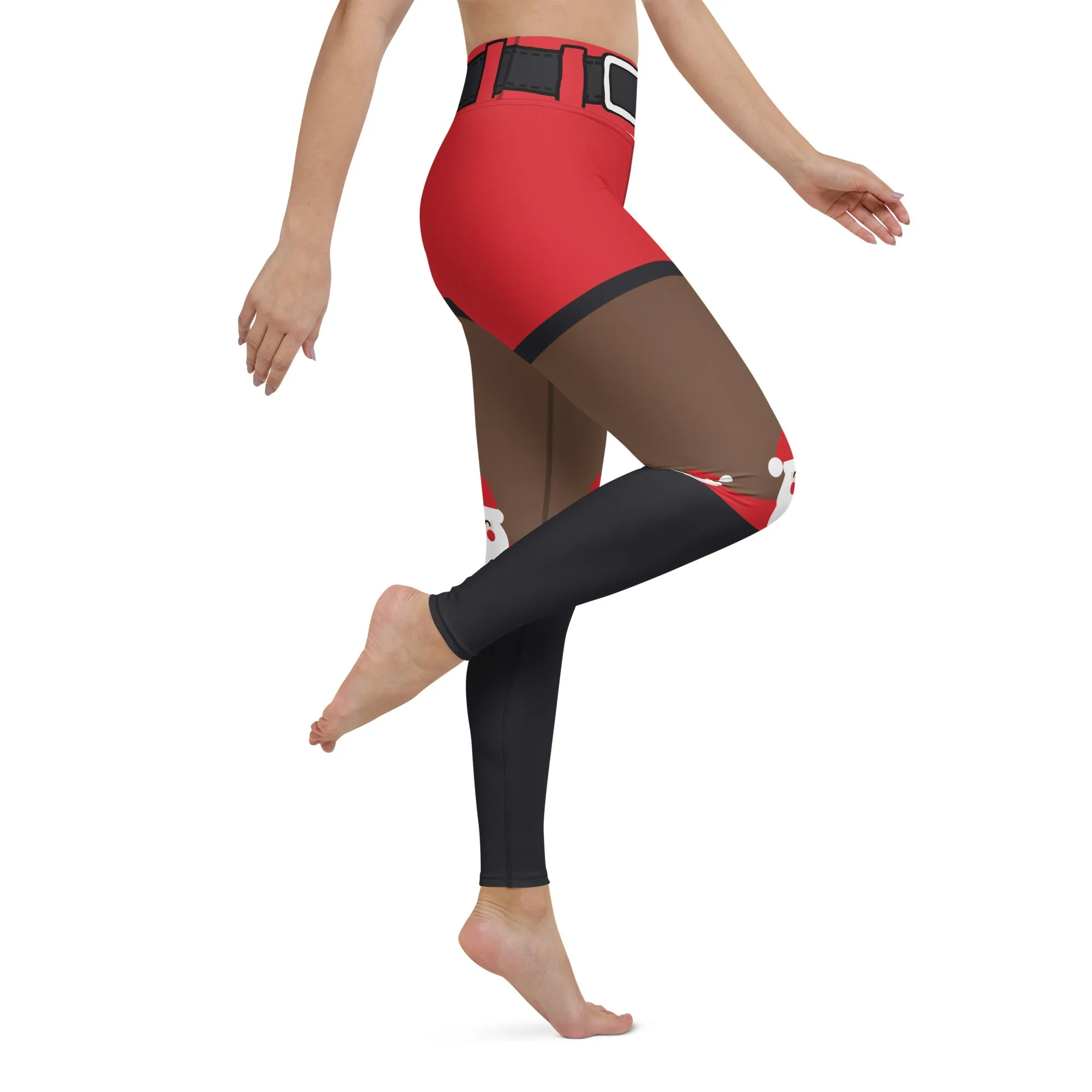 Jolly Santa Yoga Leggings