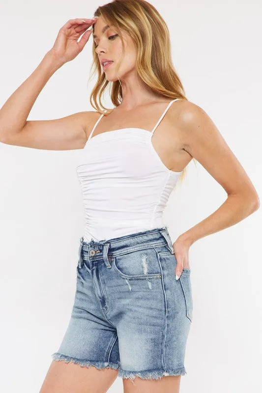 KANCAN HIGH RISE DENIM SHORTS JEANS