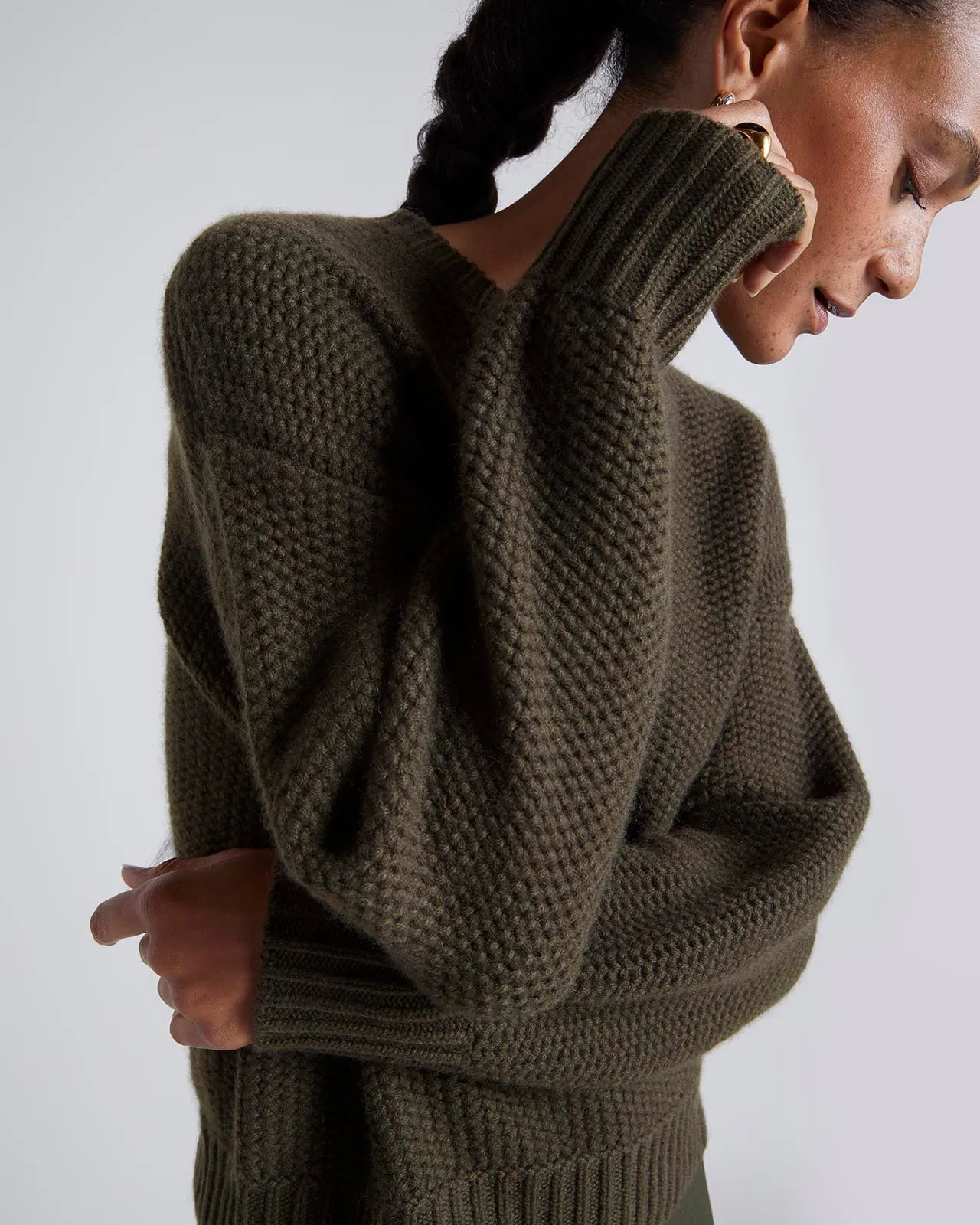 Kate Young x Splendid 100% Cashmere Sweater