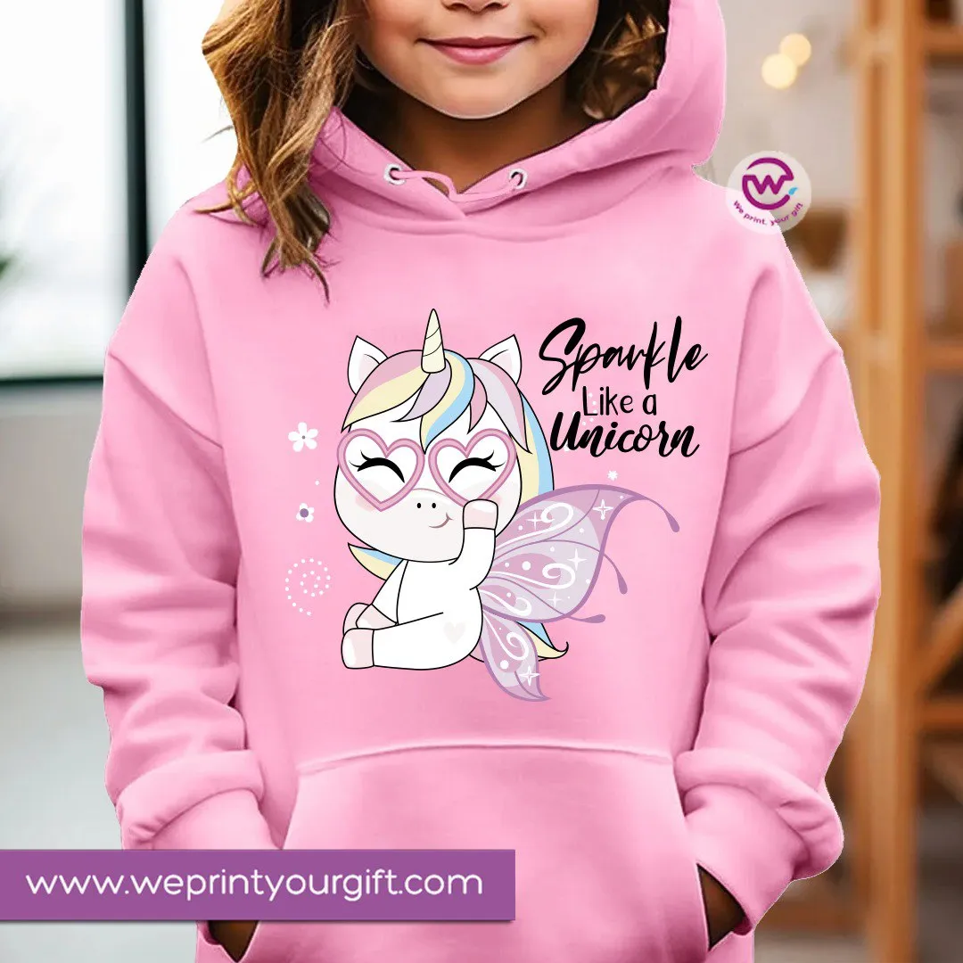 Kids hoodie-Cute Unicorn