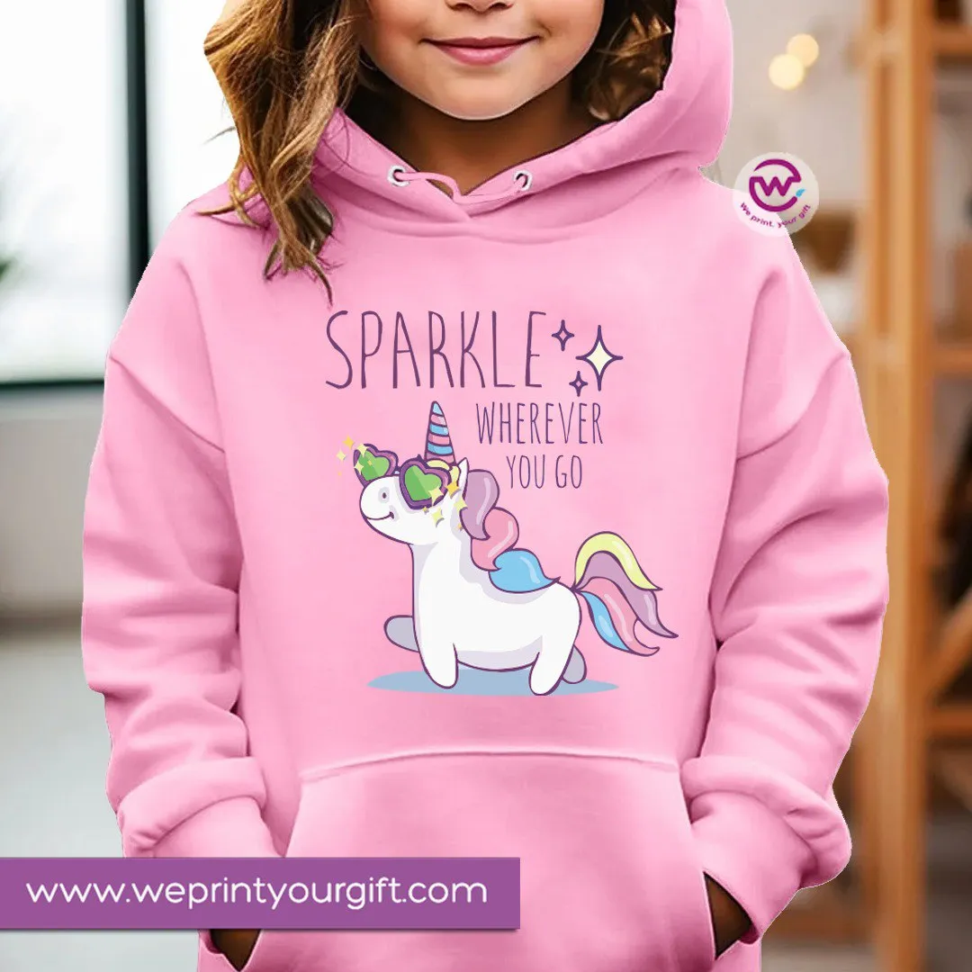 Kids hoodie-Cute Unicorn